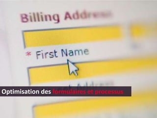 Optimisation des formulaires et processus
 