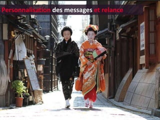 Personnalisation des messages et relance
 