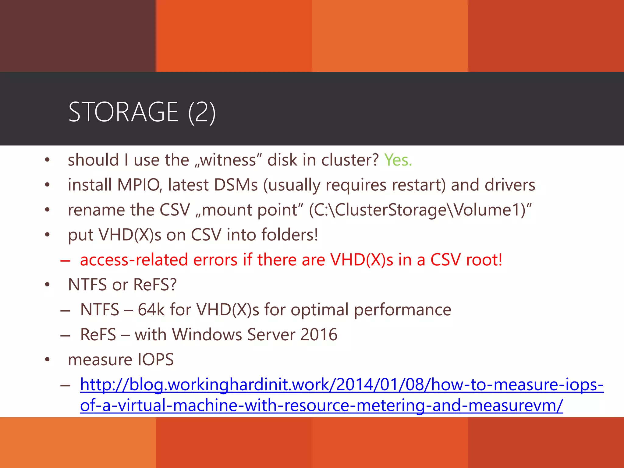 Hyper-V: Best Practices | PPTX