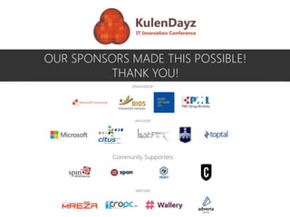 OUR SPONSORS MADE THIS POSSIBLE!
THANK YOU!
 