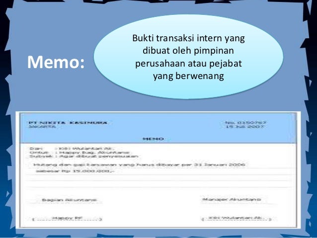 Mendokumentasikan Bukti-bukti Kas Kecil Mendokumentasikan Bukti-bukti Kas Kecil