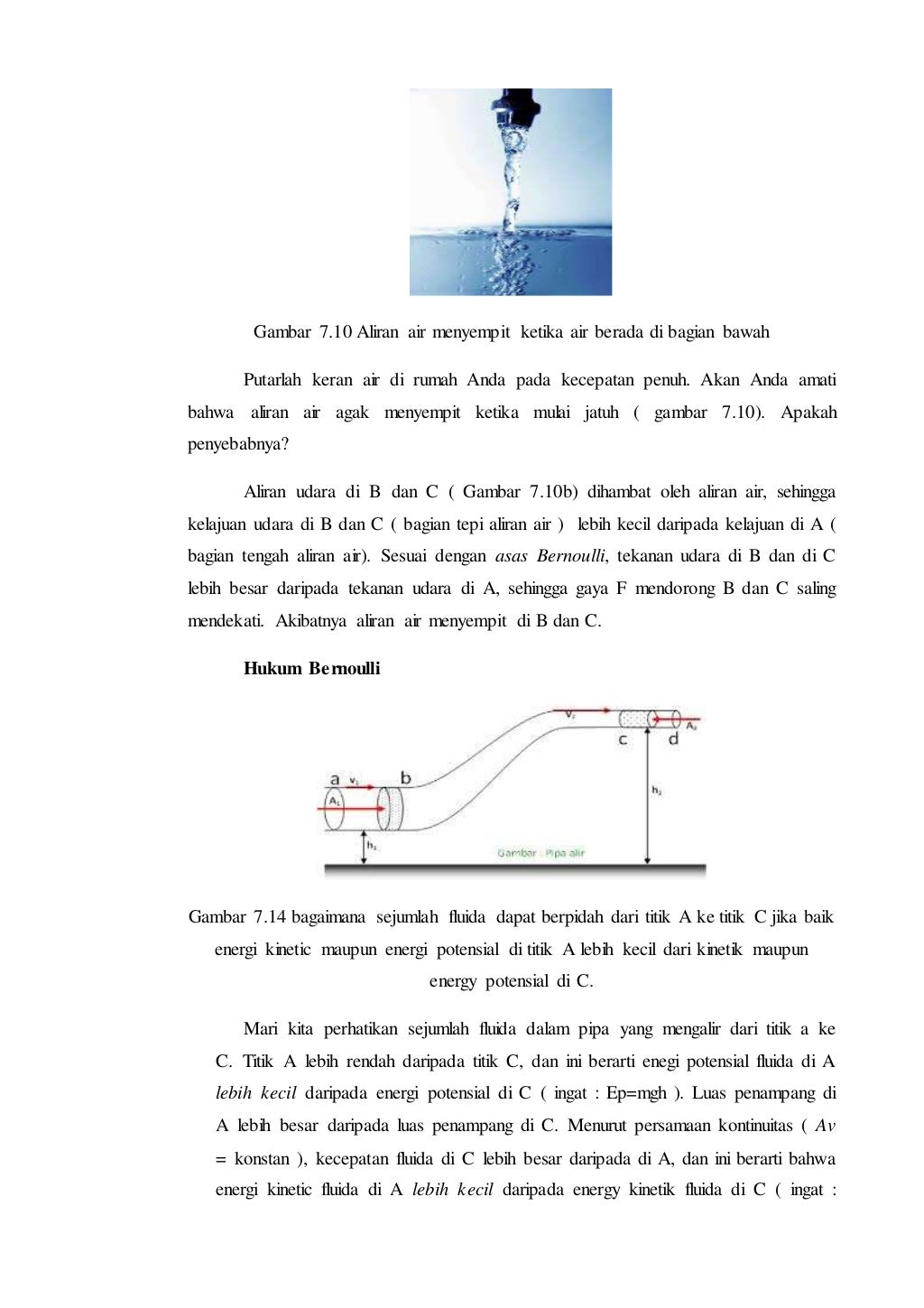 Materi Fluida Dinamis Kelas 11 SMA Kurikulum 2013