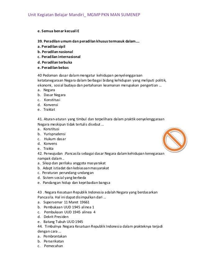 Istilah peradilan bebas yaitu peradilan yang