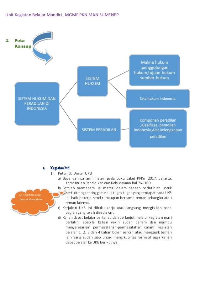 Kd 3 Sistem Hukum Dan Peradilan