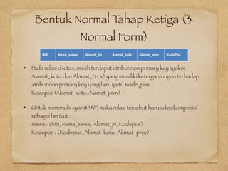 KD3 Teknik Normalisasi Data | PDF
