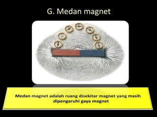 G. Medan magnet
 