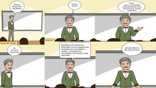 Rol del docente_en_comic