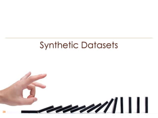 Synthetic Datasets




28
 