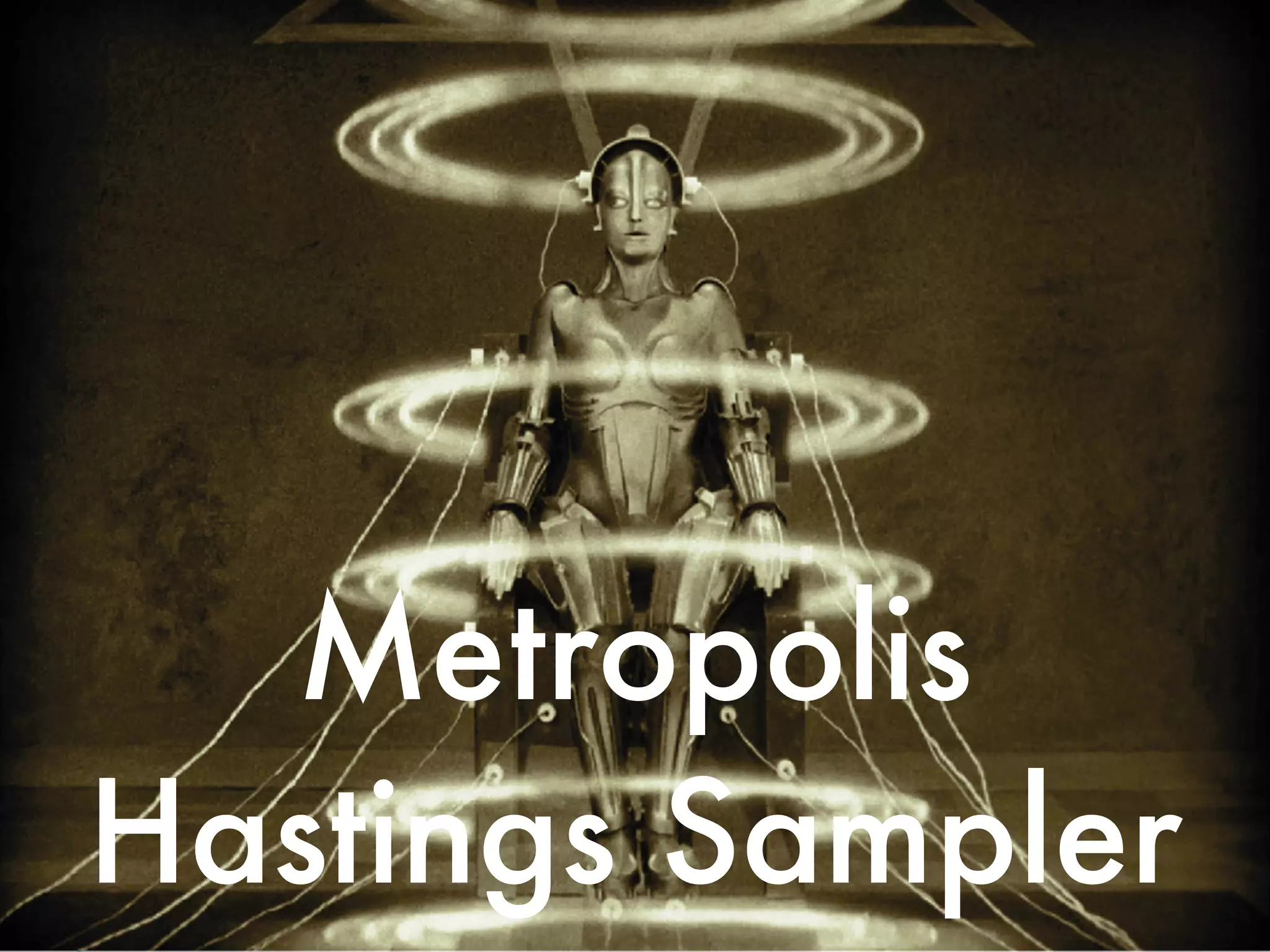 Metropolis
Hastings Sampler
 