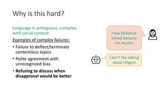 Design Data Model Application
Responsible bots: 10 guidelines for
developers of conversational AI
1. Articulate the purpos...