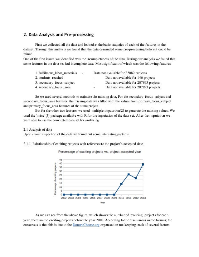 Do data analysis research paper