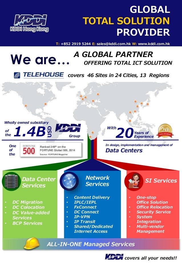 Kddi Hong Kong Limited Global Total Solution Provider