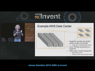 James Hamilton 2014 AWS re:invent
 