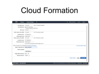 Cloud Formation
 