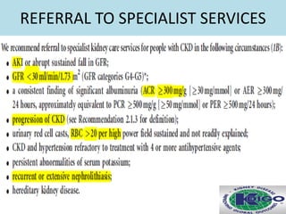 REFERRAL TO SPECIALIST SERVICES
 