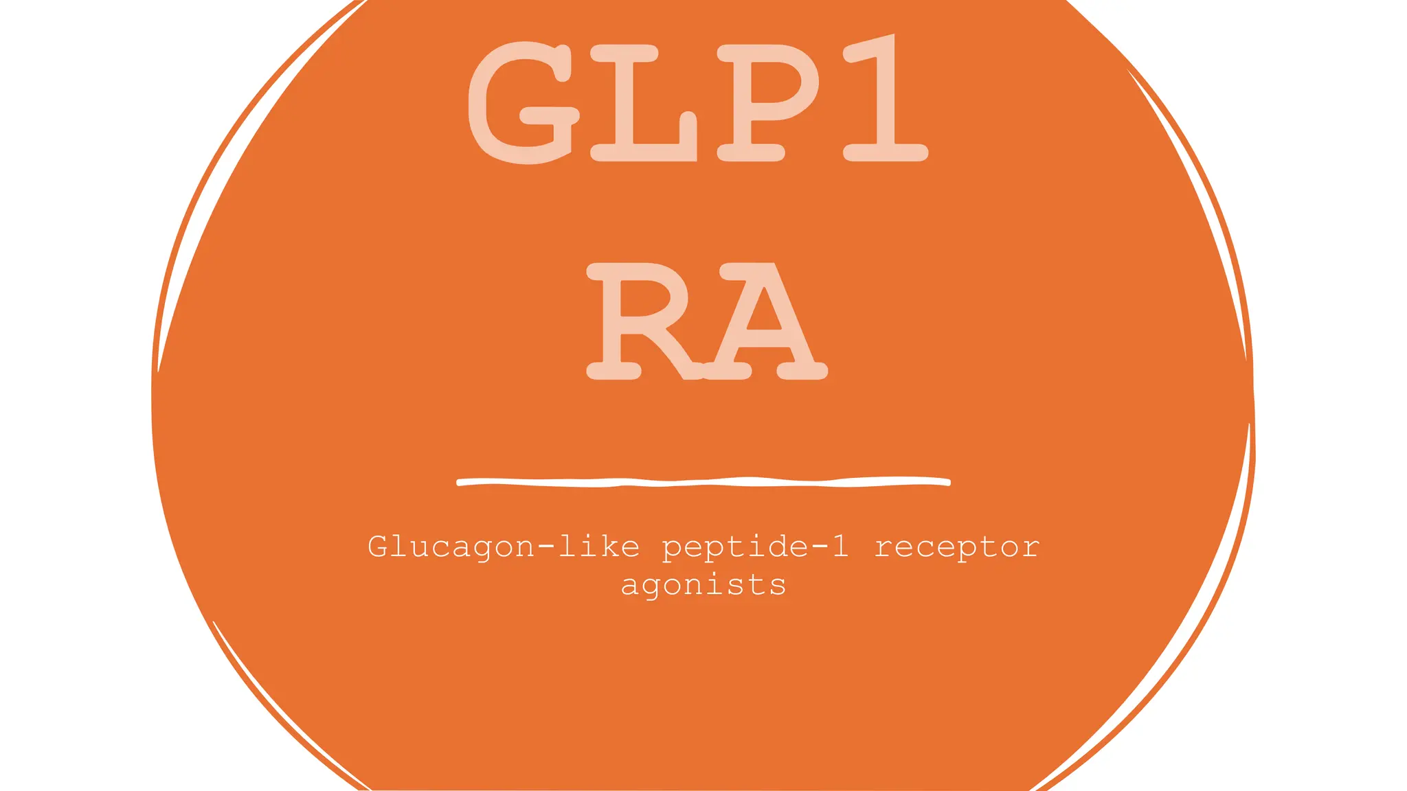 Glucagon-like peptide-1 receptor
agonists
 