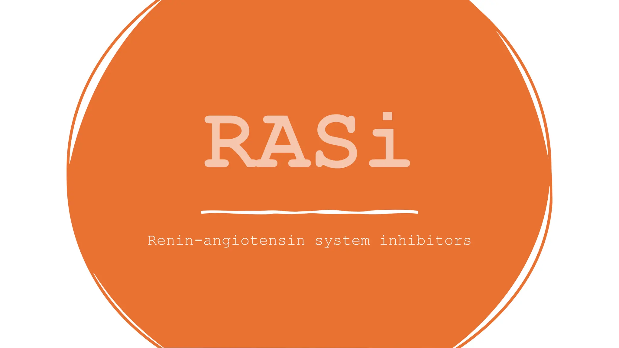 Renin-angiotensin system inhibitors
 
