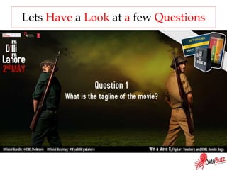 Lets Have a Look at a few Questions
 