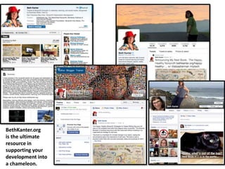 BethKanter.org
is the ultimate
resource in
supporting your
development into
a chameleon.
 