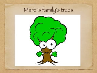 Marc 's family's trees
 