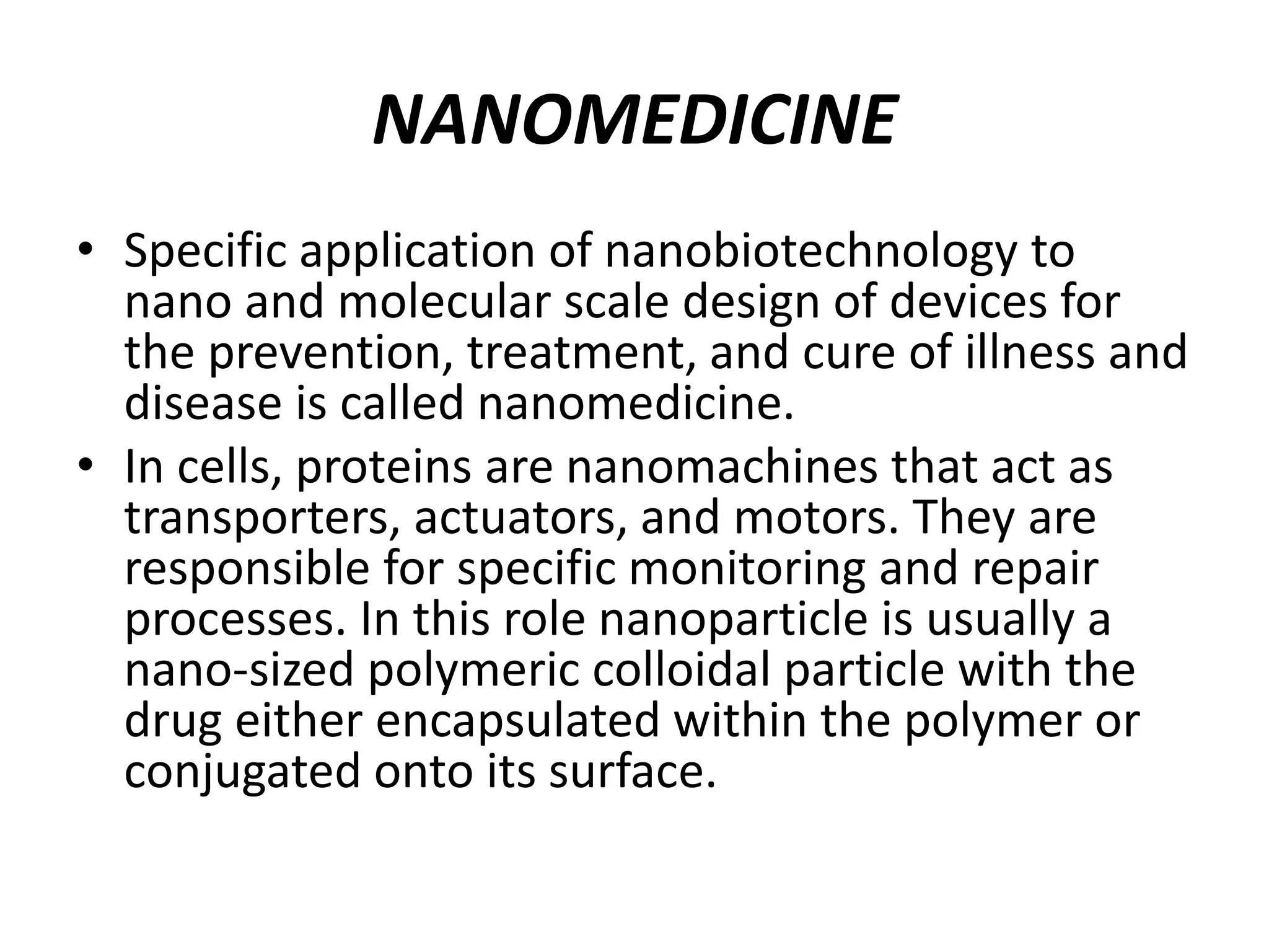 NANOPARTICLES IN CANCER DIAGNOSIS AND TREATMENT | PPTX