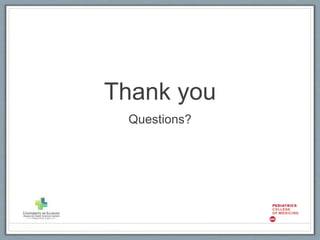 Thank you
Questions?
 