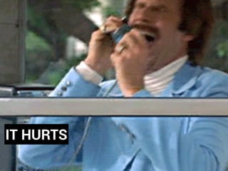 IT HURTS
 