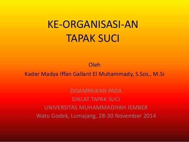 Ke Organisasi An