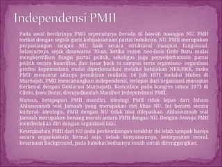 Membedah Sejarah PMII dari NASIONAL sampai Lokal Oleh : Agus Wahyudi | PPT