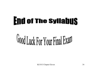 End of The Syllabus Good Luck For Your Final Exam 