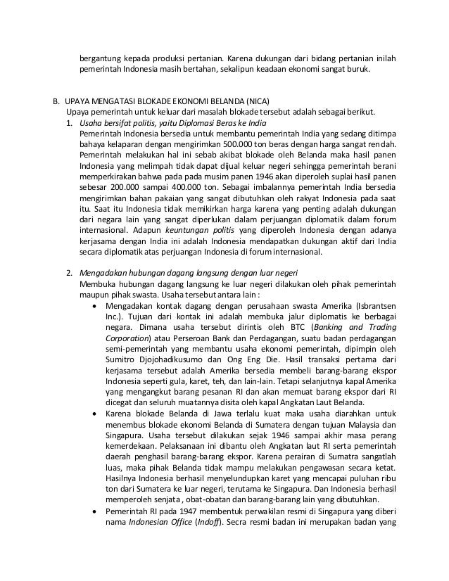 Inflasi Di Indonesia Pada Awal Kemerdekaan Sangat Tinggi