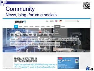 Community
News, blog, forum e socials
 