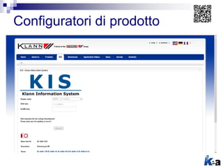 Configuratori di prodotto
 