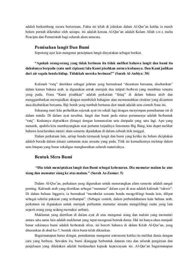 Keajaiban al quru0027an. bahasa melayu