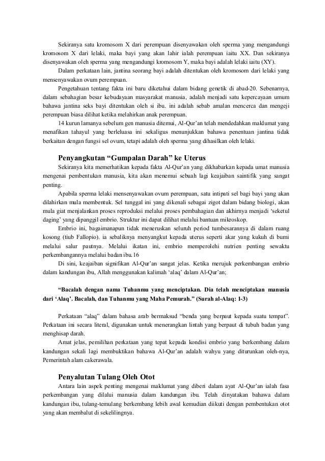 Keajaiban Al Qur An Bahasa Melayu