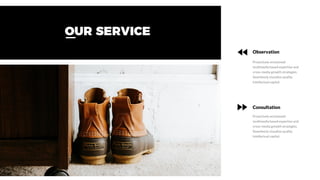 OUR SERVICE
Observation
Proactively envisioned
multimedia based expertise and
cross-media growth strategies.
Seamlessly visualize quality
intellectual capital.
Consultation
Proactively envisioned
multimedia based expertise and
cross-media growth strategies.
Seamlessly visualize quality
intellectual capital.
 