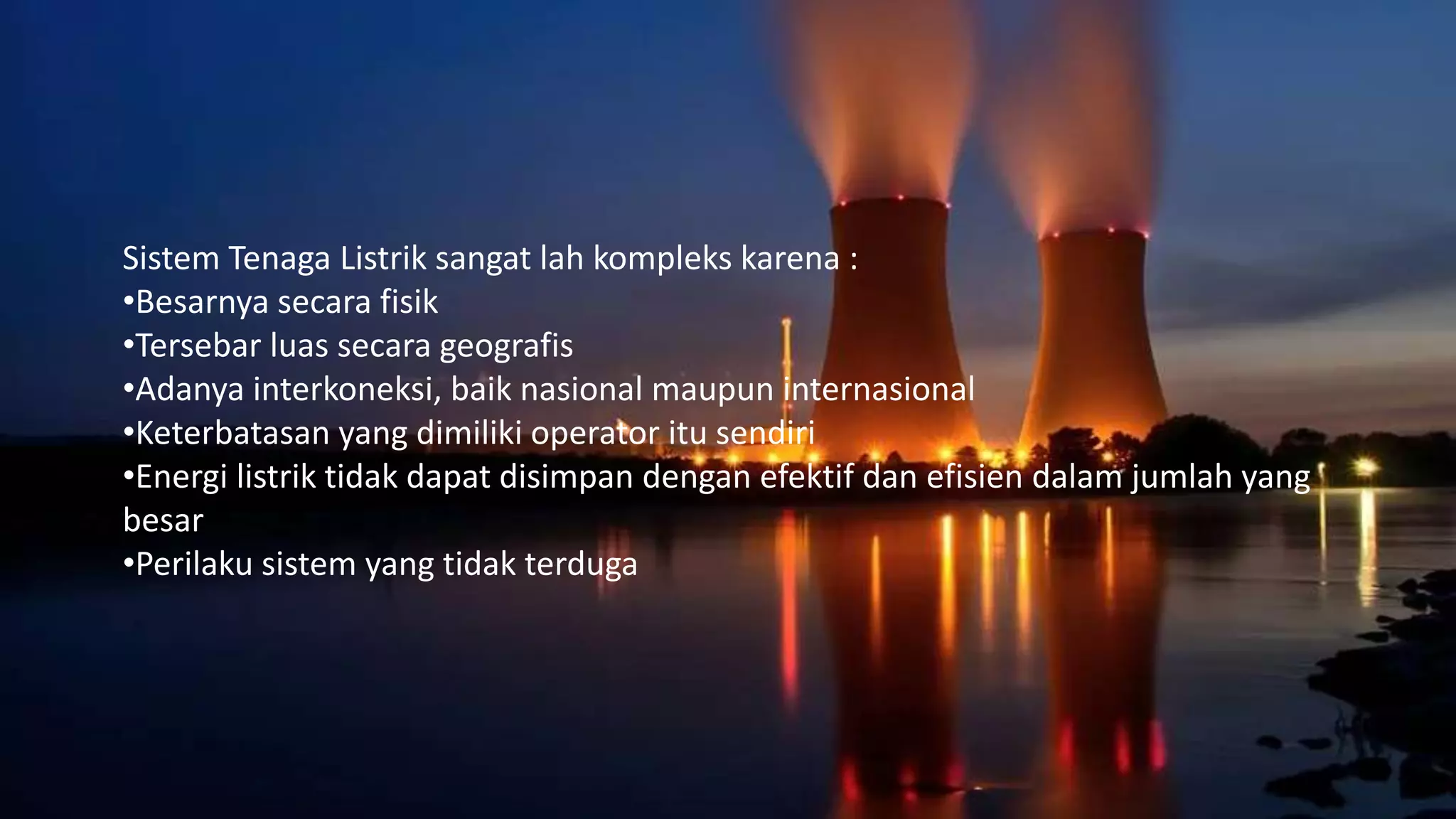 Keandalan sistem tenaga listrik | PPTX