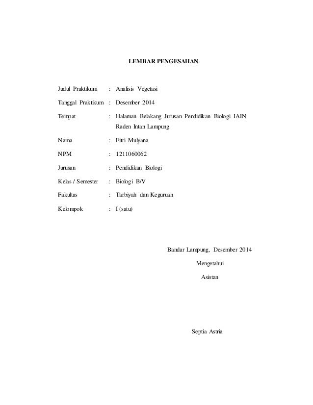 Laporan Praktikum Keanekaragaman hewan serangga Laporan Praktikum Keanekaragaman hewan serangga