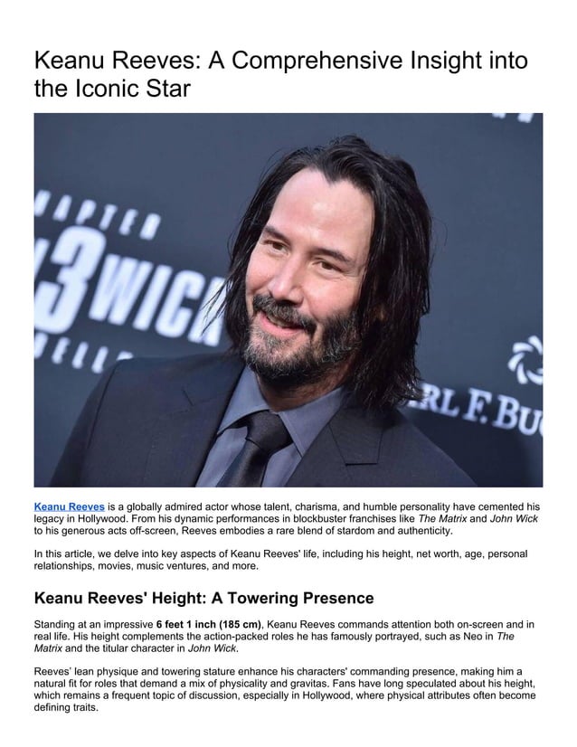 Keanu Reeves_ A Comprehensive Insight into the Iconic Star.docx