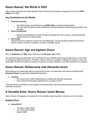 Keanu Reeves_ A Comprehensive Insight into the Iconic Star.docx