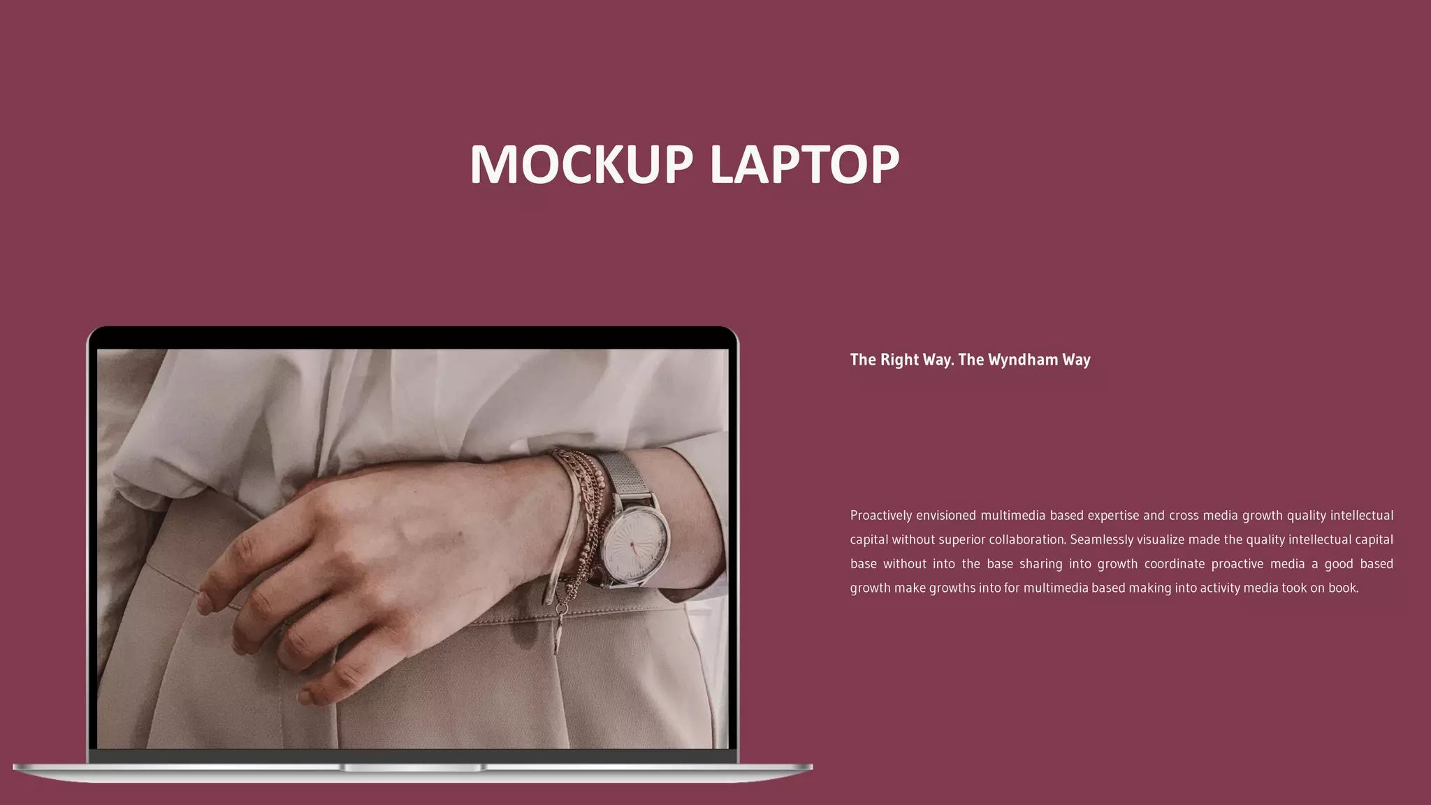 MOCKUP LAPTOP