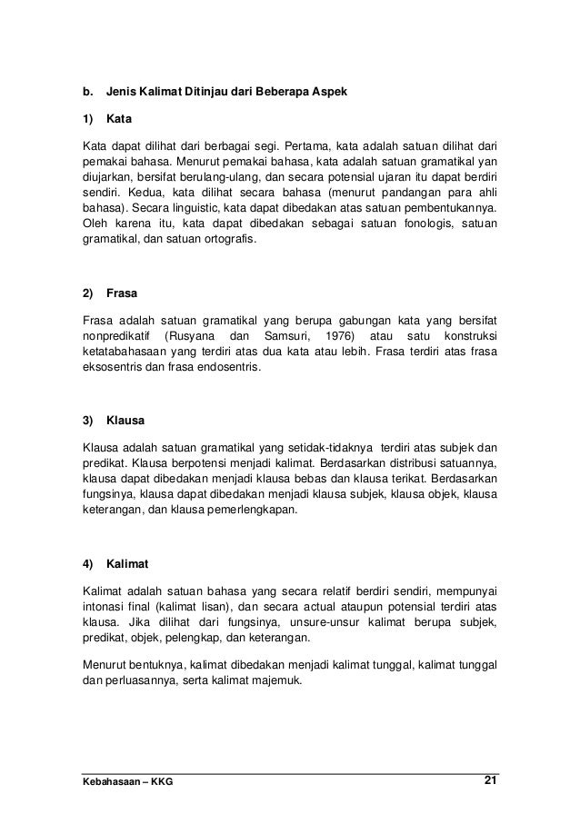 Kebahasaan