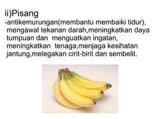 Kebaikan buah buahan