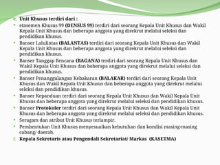 Densus 99 KeBANSERan dan Peraturan Organisasi.ppt
