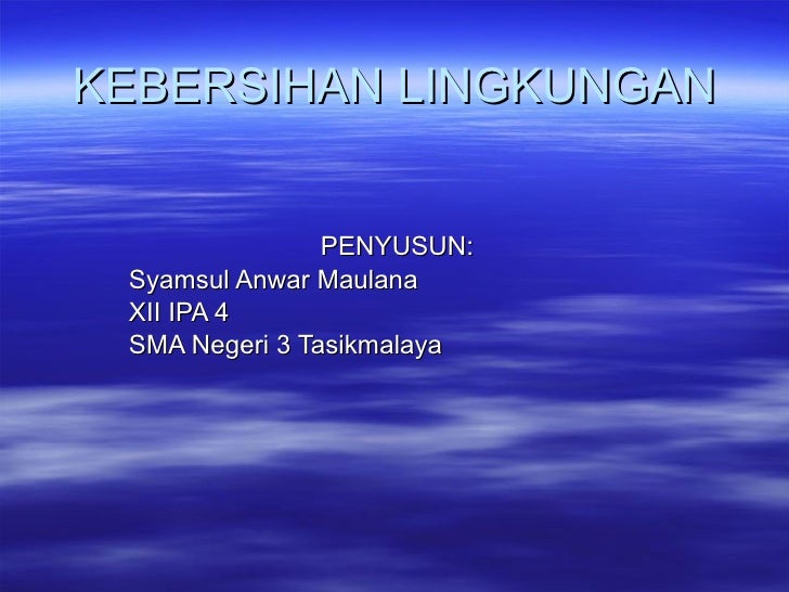Kebersihan Lingkungan 5240690
