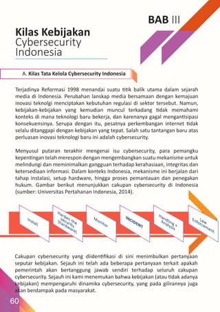 Kebijakan Cybersecurity Dalam Perspektif Multistakeholder | PDF