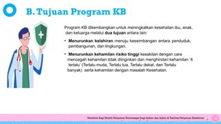 Manfaat Program Kb Kebijakan dan Strategi Pelayanan Keluarga Berencana Pa Kadis..pptx