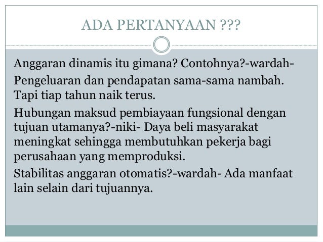 Ekonomi Kebijakan Fiskal Xi Ips