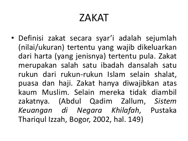 Kebijakan kemenag tentang zakat