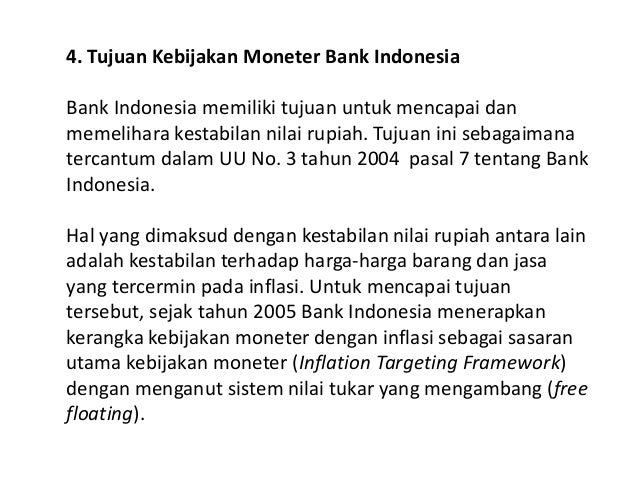 Kebijakan Moneter Amp Fiskal